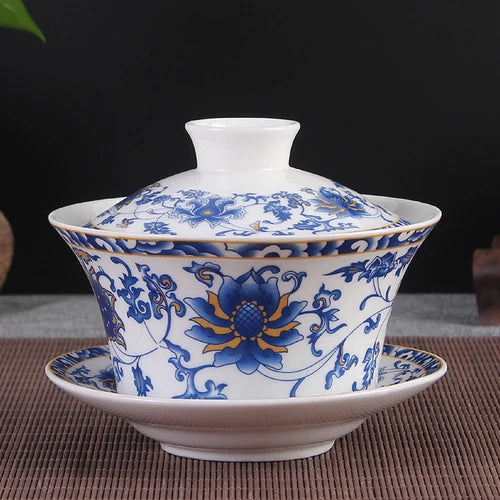 Gaiwan Ceramic Tea Tureen-ToShay.org