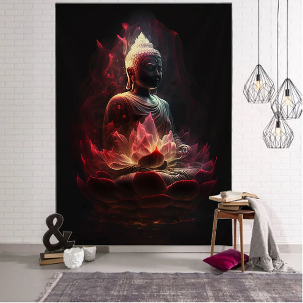 Buddha Statue Tapestry-ToShay.org