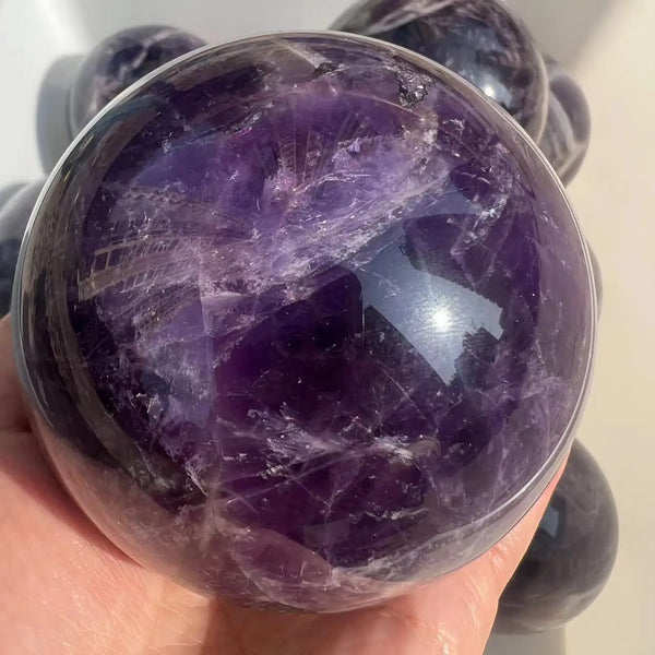 Purple Dream Amethyst Ball-ToShay.org