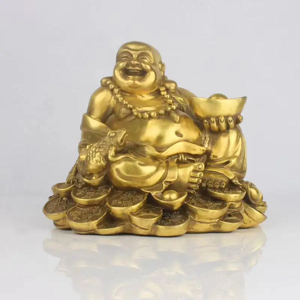 Maitreya Gold Coin Buddha-ToShay.org