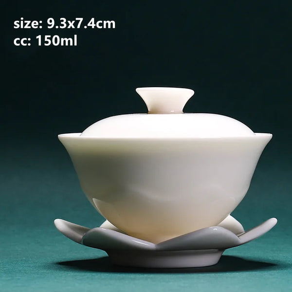 White Porcelain Teapots-ToShay.org