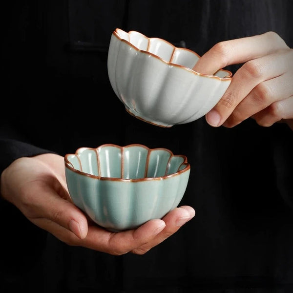 Glazed Ceramic Tea Cup-ToShay.org