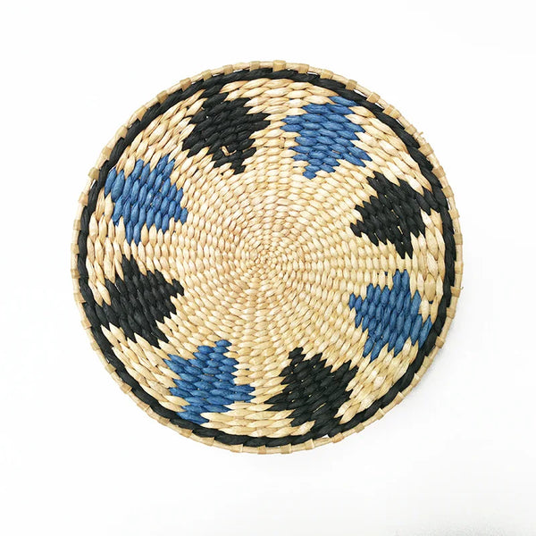 Rattan Grass Weaved Plate-ToShay.org