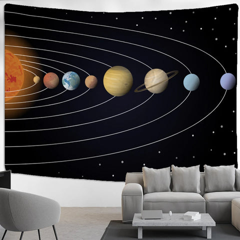 Solar System Planets Tapestry-ToShay.org