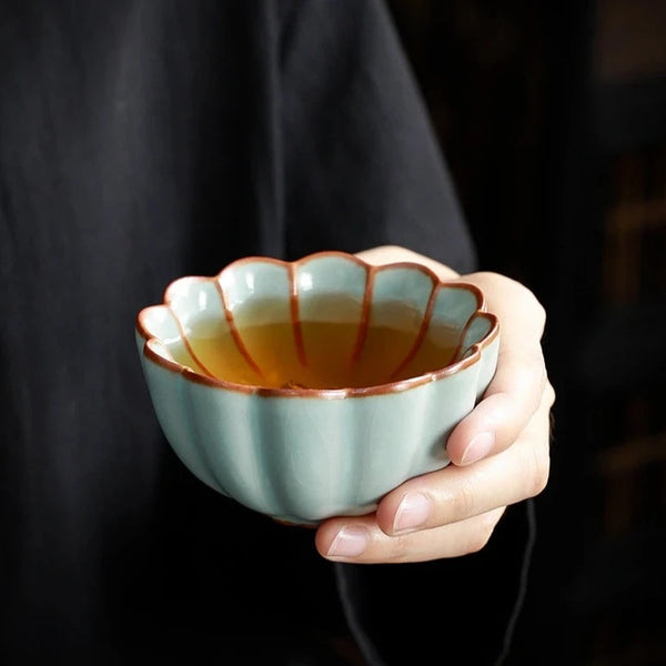 Glazed Ceramic Tea Cup-ToShay.org