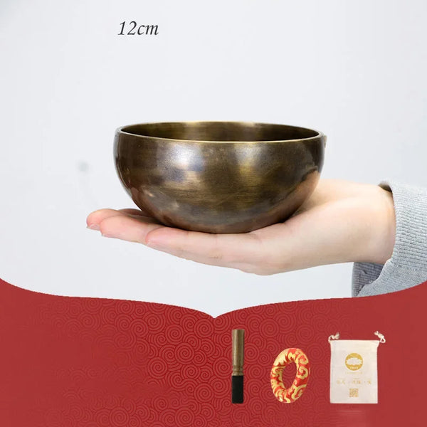 Nepalese Copper Singing Bowl-ToShay.org