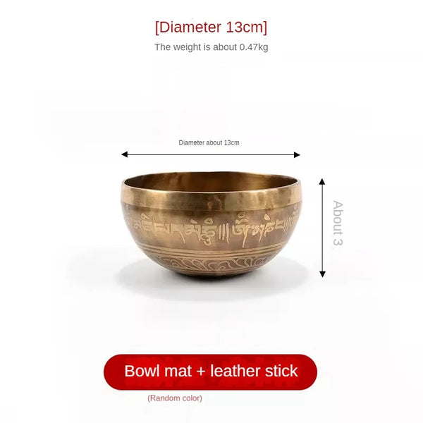 Tibetan Bronze Singing Bowl-ToShay.org