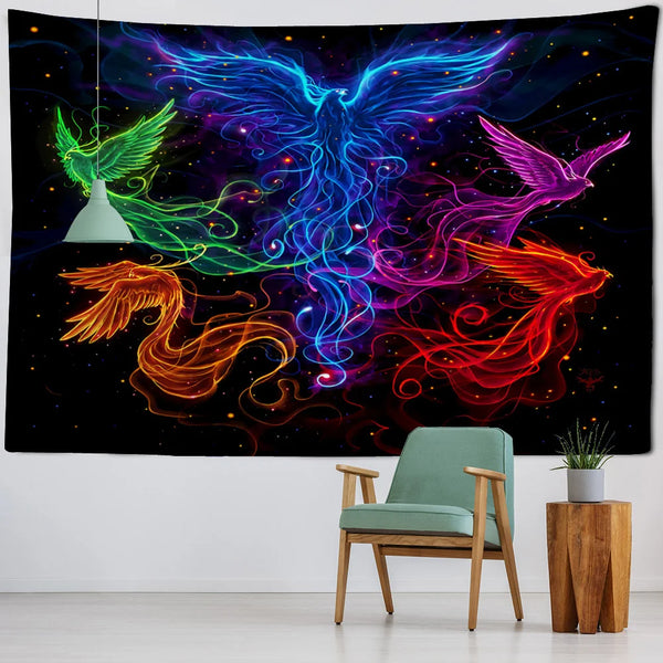 Phoenix Rising Tapestry-ToShay.org