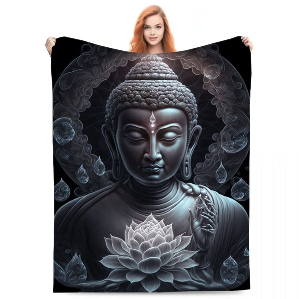 Buddha Plush Blanket-ToShay.org