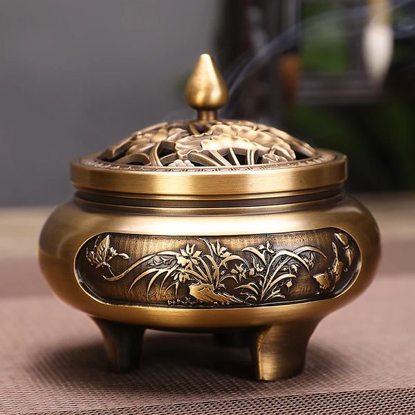 Copper Pot Incense Burner-ToShay.org