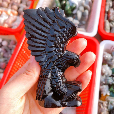 Black Obsidian Eagle-ToShay.org