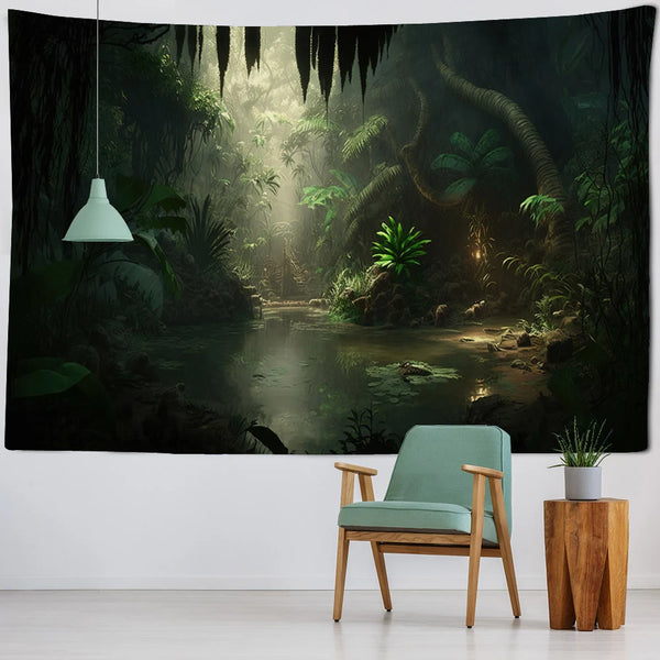 Tropical Rainforest Tapestry-ToShay.org