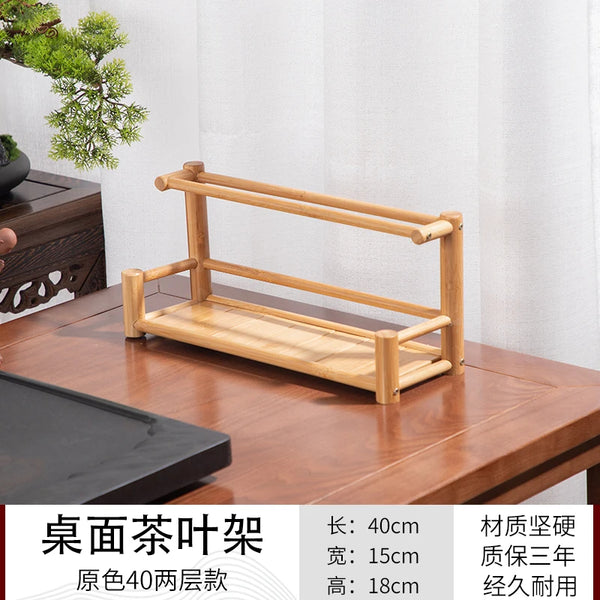 Bamboo Display Shelf-ToShay.org