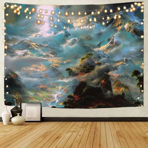 Cloudy Sky Tapestry-ToShay.org