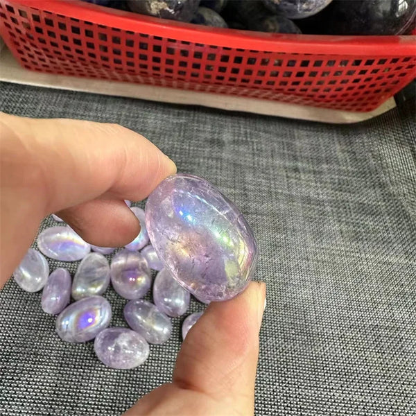 Purple Aura Amethyst Stones-ToShay.org