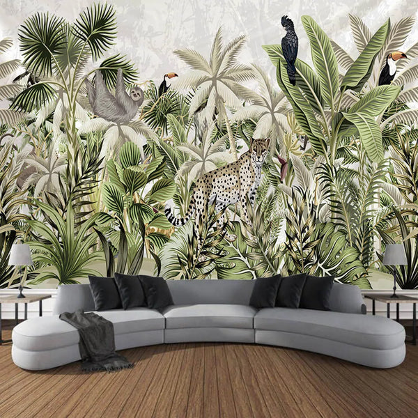 Tropical Plants Tapestry-ToShay.org