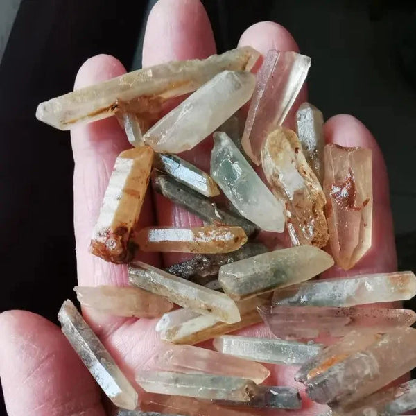 Pink Quartz Crystal Chips-ToShay.org