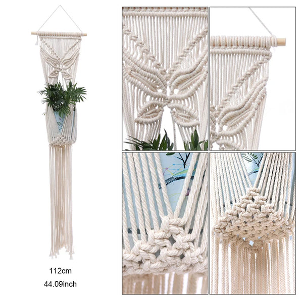 Macrame Plant Baskets-ToShay.org