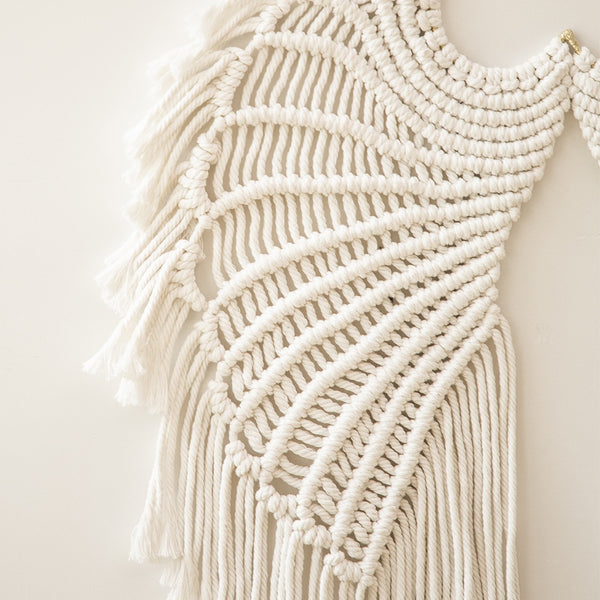 Angel Wings Macrame Wall Hanging-ToShay.org