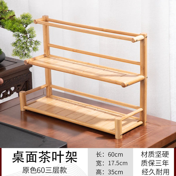 Bamboo Display Shelf-ToShay.org