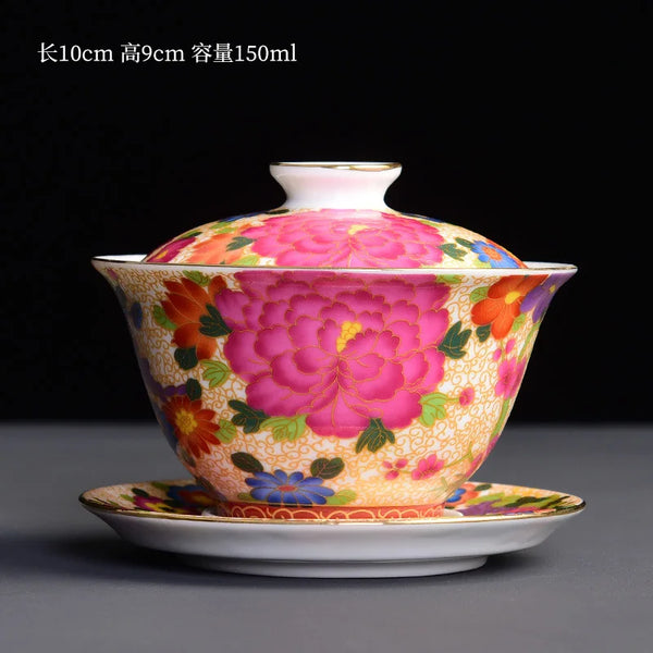 Gaiwan Ceramic Tea Tureen-ToShay.org