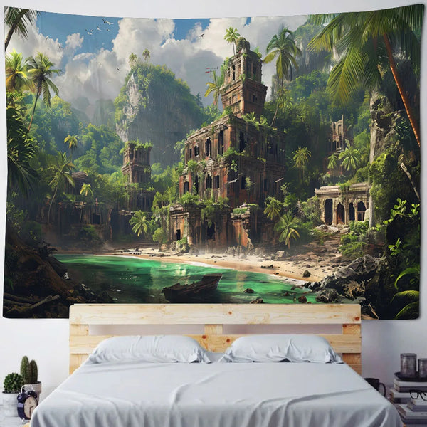 Fantasy Landscape Tapestry-ToShay.org