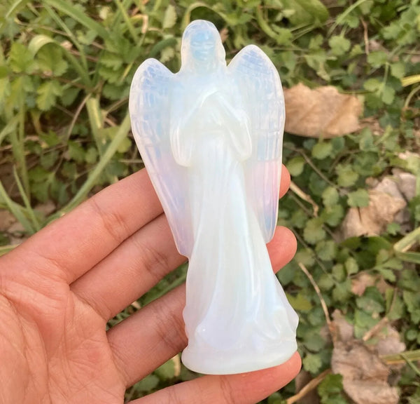 White Opalite Angel-ToShay.org