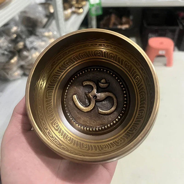 Tibetan Brass Singing Bowl-ToShay.org