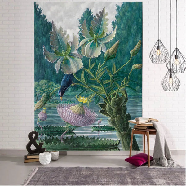 Tropical Rain Forest Tapestry-ToShay.org