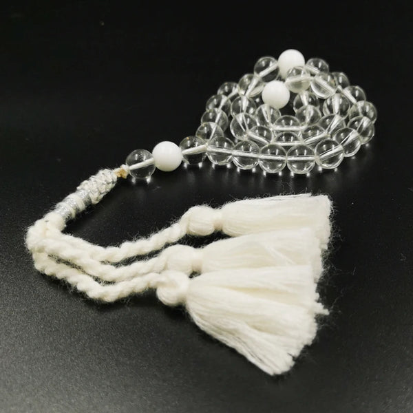 Clear Crystal Prayer Beads-ToShay.org