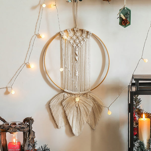 Macrame Moon Wall Hanging-ToShay.org