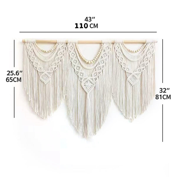 Macrame Tapestry Wall Hanging-ToShay.org