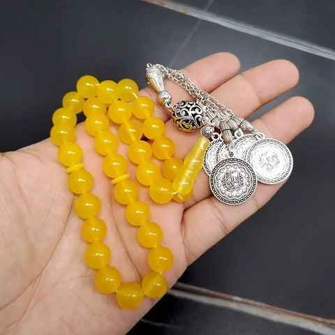 Yellow Chalcedony Prayer Beads-ToShay.org