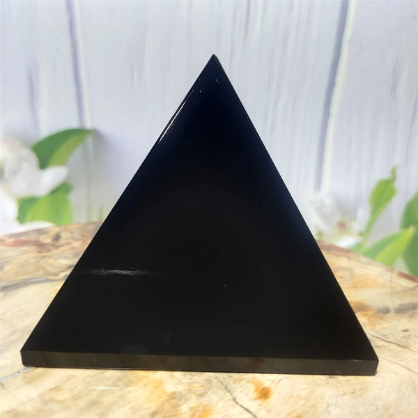 Black Obsidian Pyramid-ToShay.org