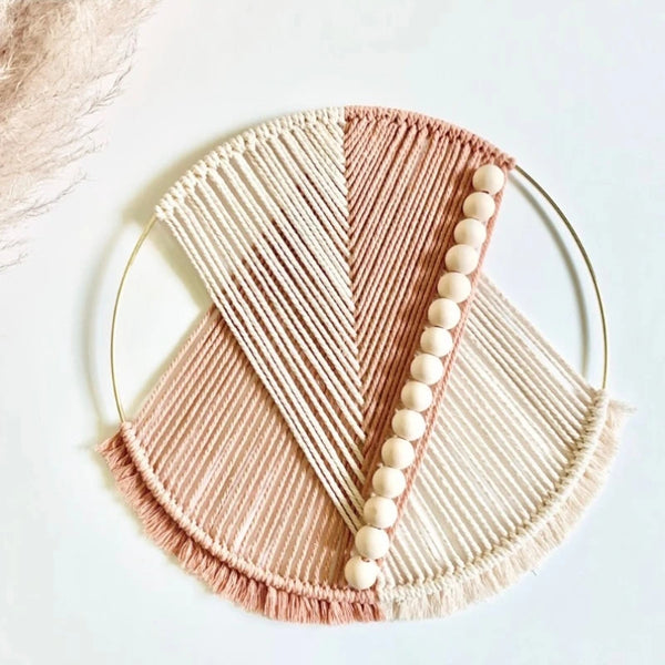 Macrame Hoop Wall Hanging-ToShay.org