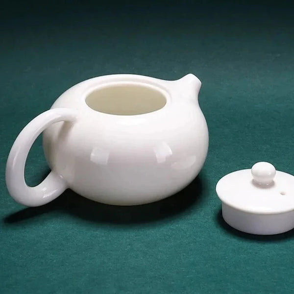 White Porcelain Teapots-ToShay.org