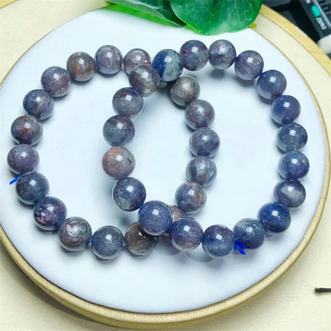 Purple Bloodshot Lolite Bracelet-ToShay.org