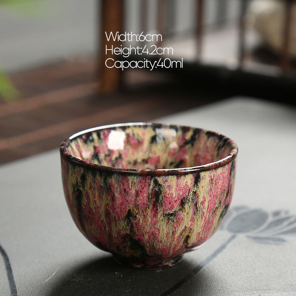 Glazed Ceramic Tea Bowl-ToShay.org