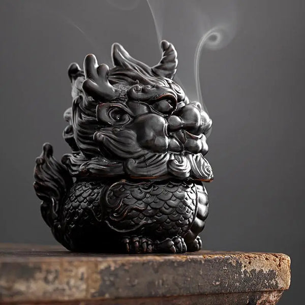 Foo Dragon Incense Holder-ToShay.org