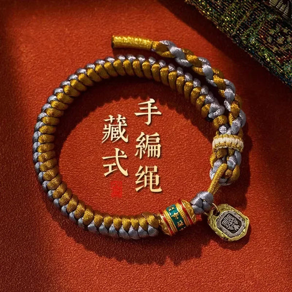 Tibetan Diamond Knot Bracelet-ToShay.org