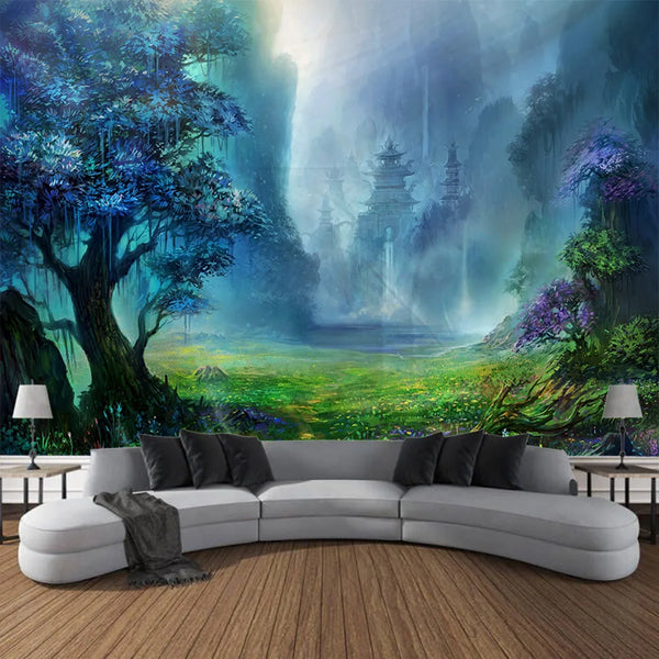 Fairy Tale Forest Tapestry-ToShay.org