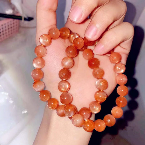 Orange Sunstone Bracelet-ToShay.org