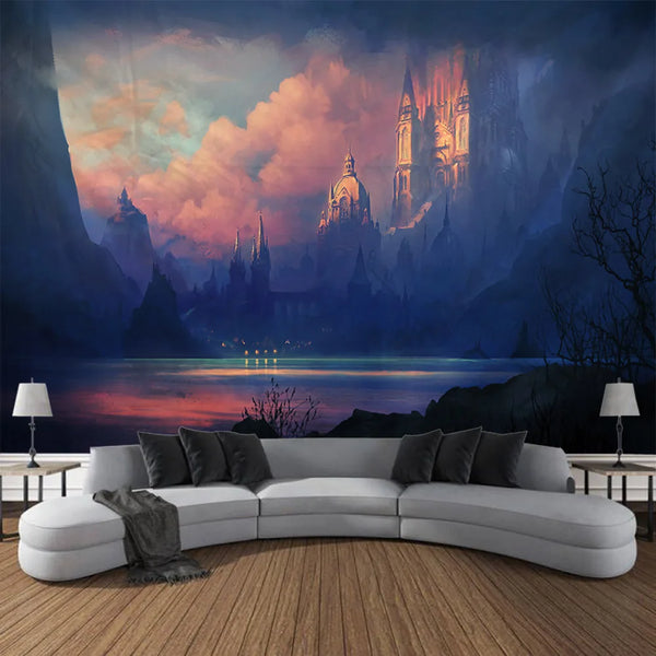 Fantasy Landscape Tapestry-ToShay.org