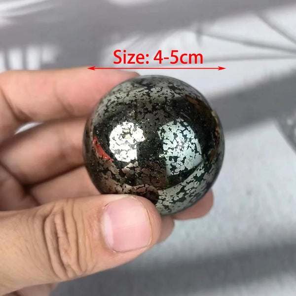 Silver Pyrite Ball-ToShay.org