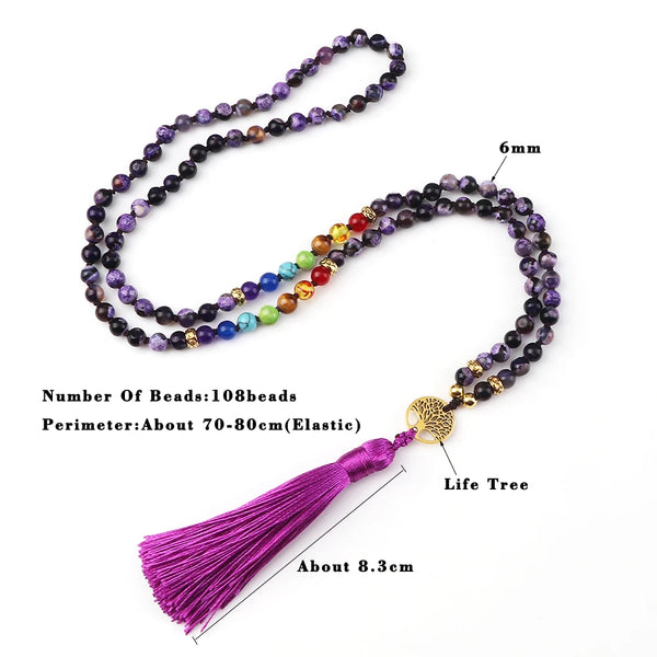 Mixed Crystal Mala Beads-ToShay.org