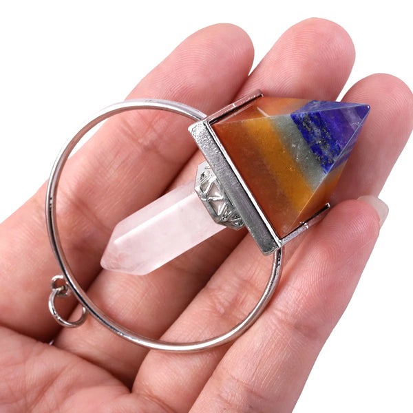 Mixed Crystal Dowsing Pendulum-ToShay.org