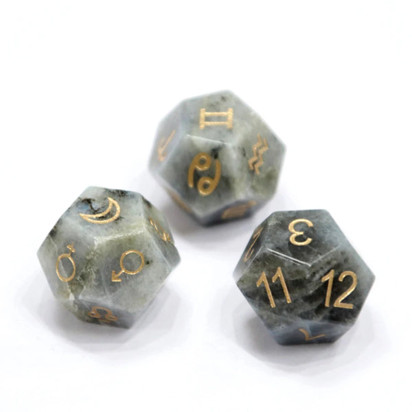 Mixed Crystal Platonic Solid Dice-ToShay.org