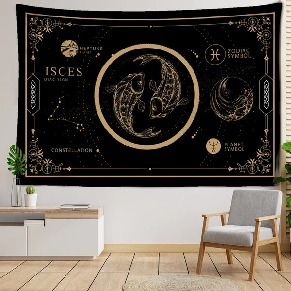 Zodiac Gemini Tapestry-ToShay.org