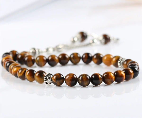 Yellow Tiger Eye Prayer Beads-ToShay.org