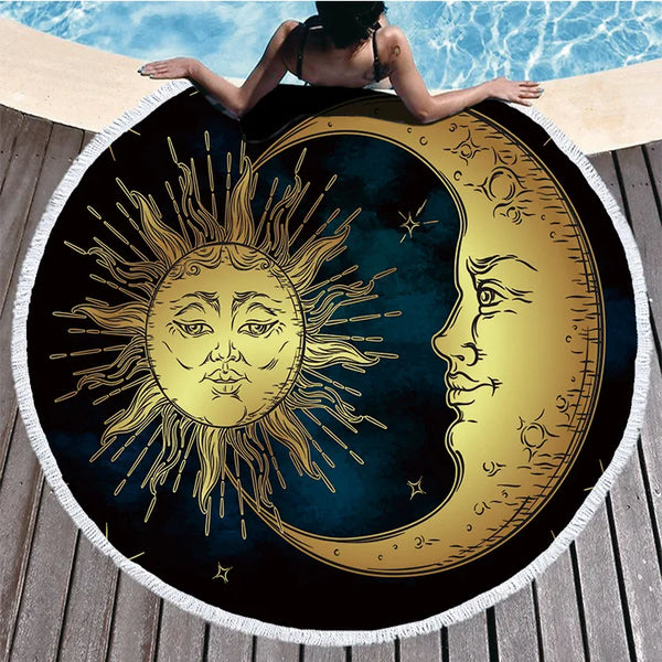 Sun Moon Beach Mat-ToShay.org